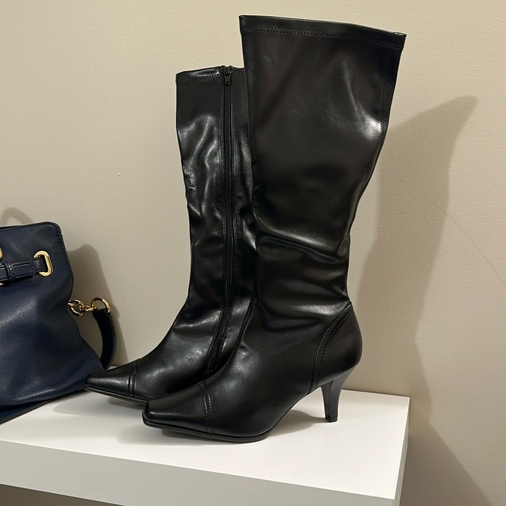 NEW Aerosoles Vegan Leather knee length boots